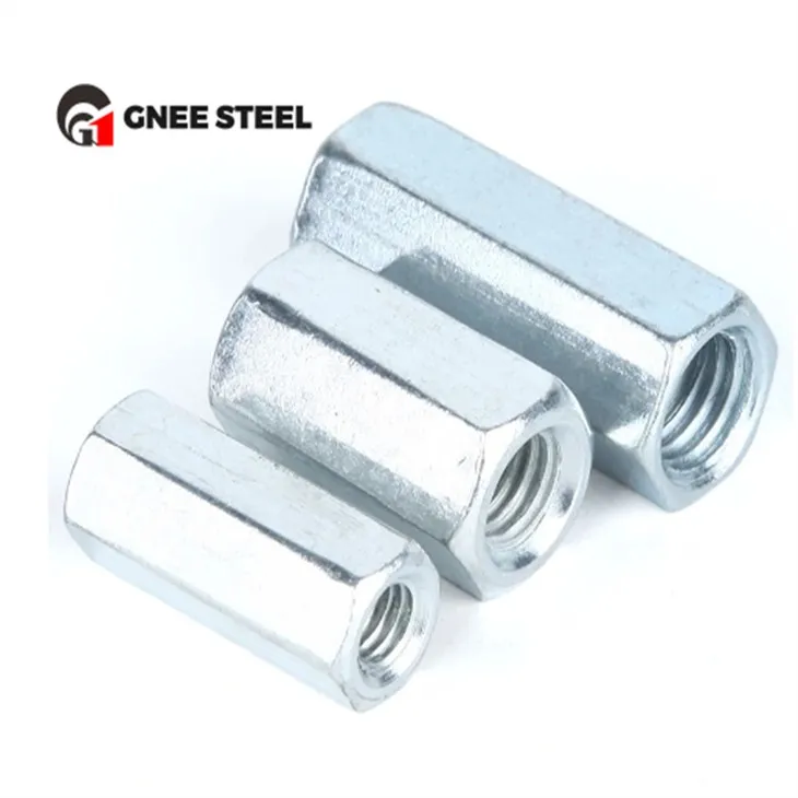 Dolge šestrobe spojne matice DIN6334