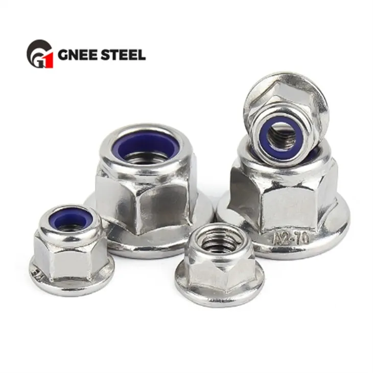 Nylock matice s prirobnico DIN6926