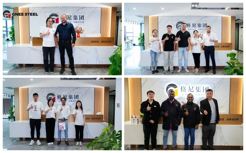 Gnee Customer visit Gnee Customer visit