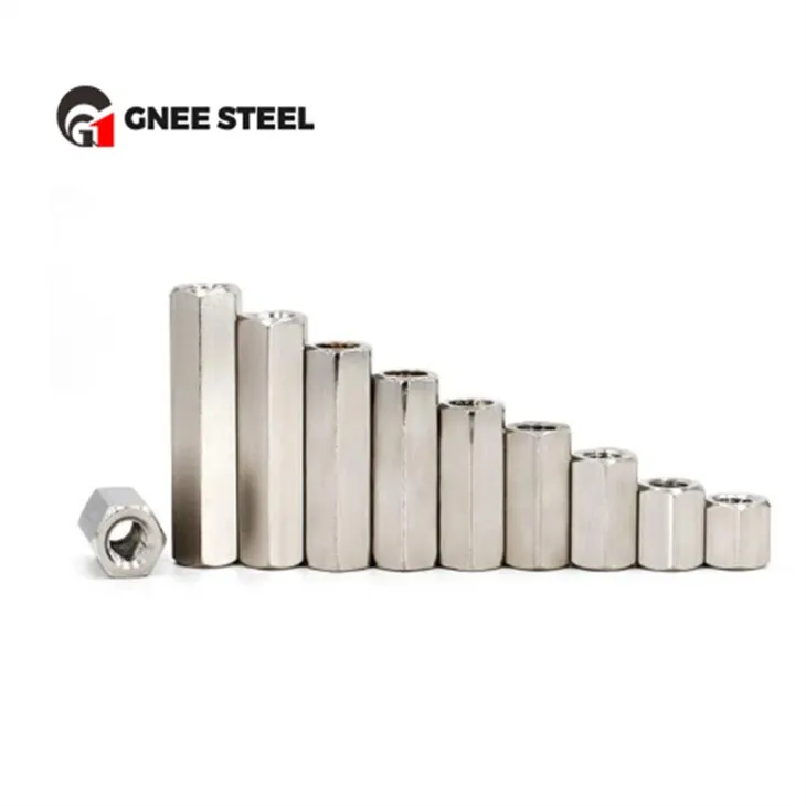 SS316 dolge šestrobe spojne matice