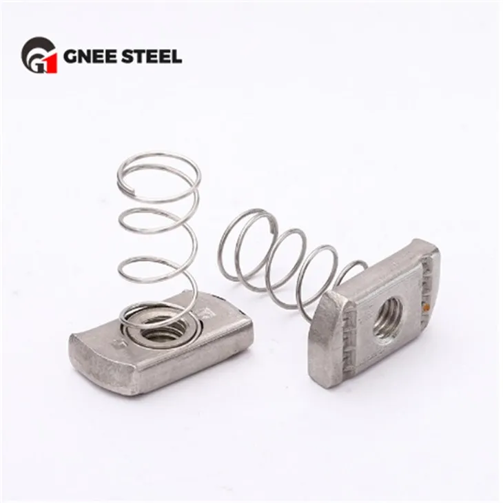 Vzmetne kanalete iz nerjavečega jekla